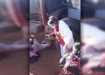 Mulher morre após ser esmagada por caminhão na fronteira de MS