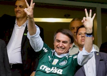 Bolsonaro estará no Allianz Parque para assistir a Palmeiras x Goiás